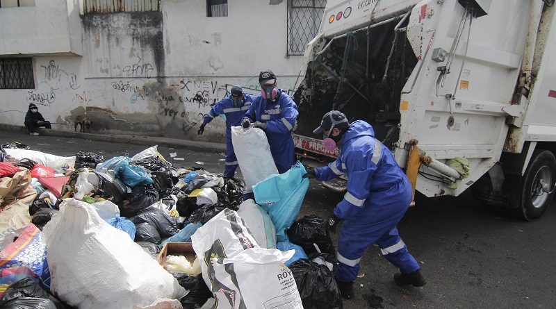 Recolección de residuos sólidos en emergencia sanitaria