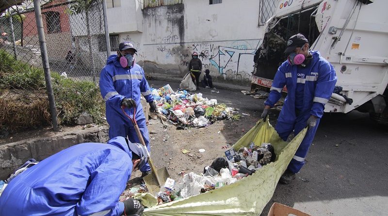 Recolección de residuos sólidos en emergencia sanitaria