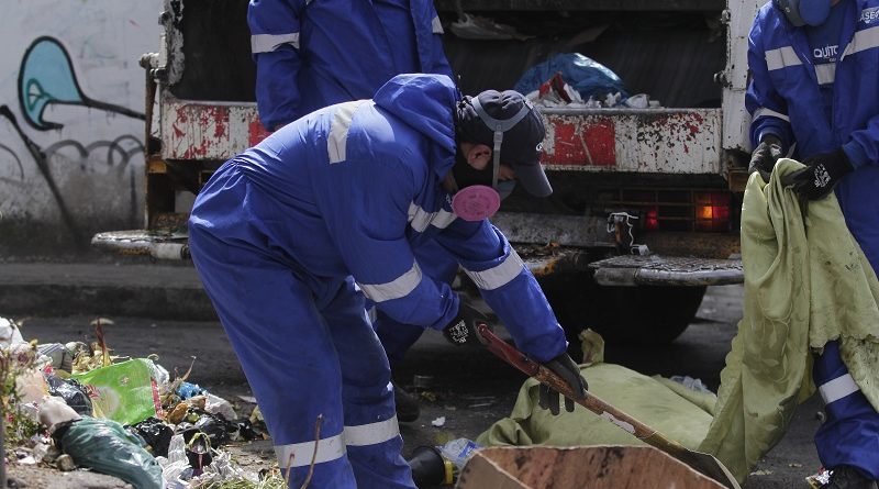 Recolección de residuos sólidos en emergencia sanitaria