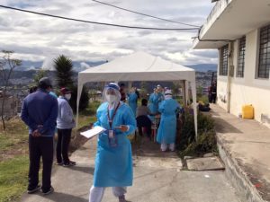 Brigadas móviles en barrios de Quito