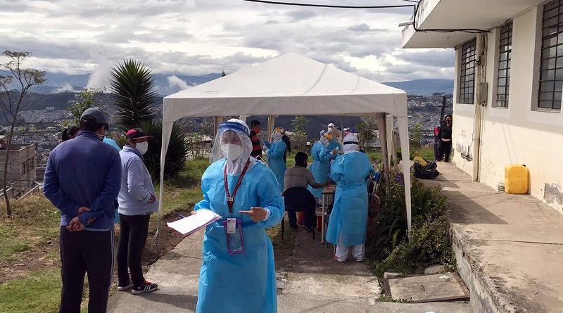 Brigadas móviles en barrios de Quito