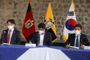 Firma de convenio MDMQ y KOICA