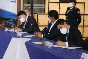 Firma de convenio MDMQ y KOICA