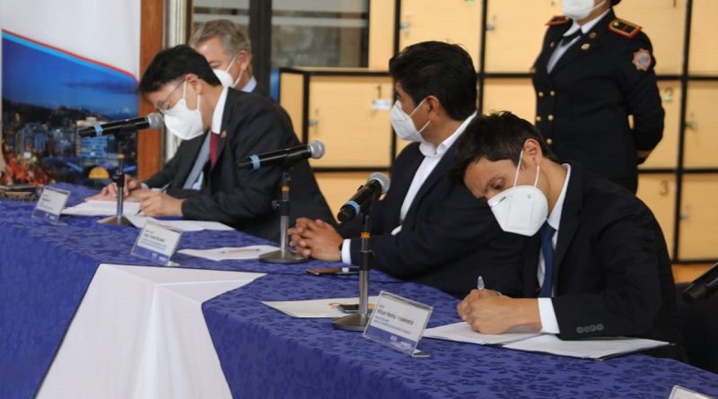Firma de convenio MDMQ y KOICA