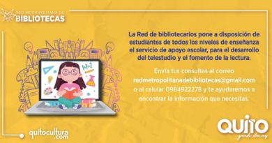 La Red Metropolitana de Bibliotecas brinda servicio de apoyo escolar y fomento a la lectura