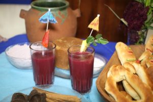 Colada Morada una tradición familiar