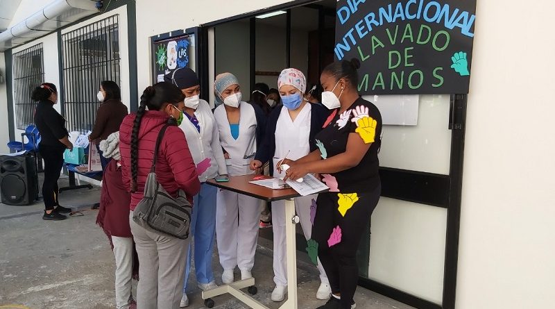 UMSN celebró con usuarios día mundial del lavado de manos