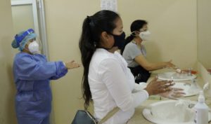 UMSN celebró con usuarios día mundial del lavado de manos