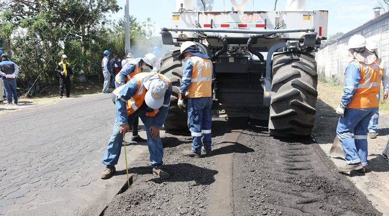 Obras viales Av. Ilaló