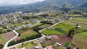 Obras Yaruquí y Tababela calle Andrómeda