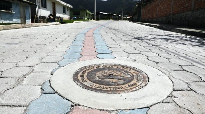 Obras Yaruquí y Tababela calle Andrómeda