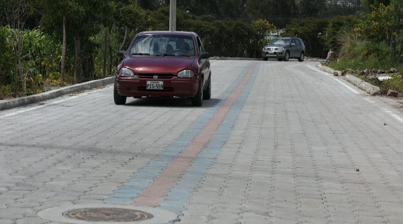 Obras Yaruquí y Tababela calle Andrómeda