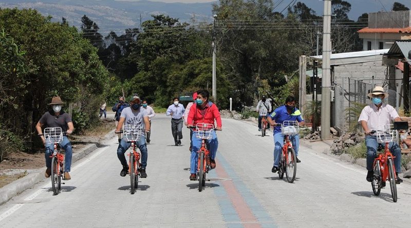 Obras Yaruquí y Tababela calle Andrómeda