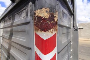 Incendio de contenedores