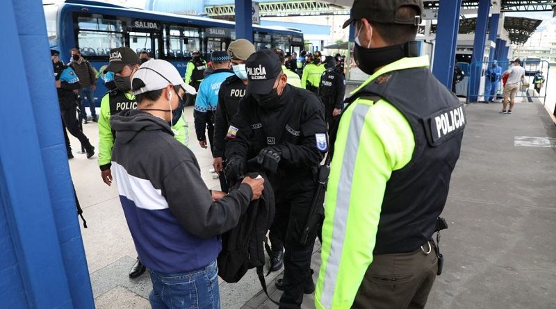 Operativos de seguridad Estación Río Coca