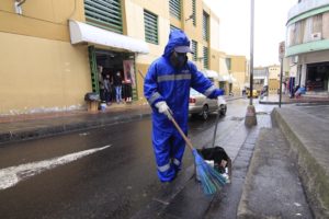 Soldados azules se enfrentaron a la pandemia