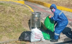 2210 toneladas de residuos recogidos en confinamiento