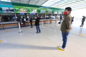 Terminales de La Marín, La Ofelia y Río Coca atenderán con restricciones