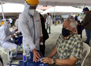 100 mil vacunados en Quito