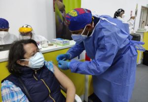 100 mil vacunados en Quito