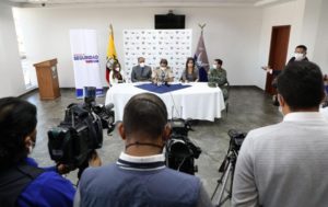 Rueda de prensa operativos de control tercera semana