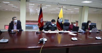 Rueda de prensa fin estado de excepción