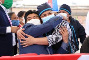 Comerciantes Plaza La Michelena apoyan alcalde