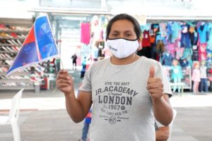Comerciantes Plaza La Michelena apoyan alcalde