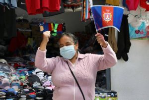 Comerciantes Plaza La Michelena apoyan alcalde