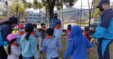 Espacios recreativos por parte del CACM a niños del CETI