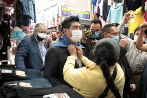 Municipio se reúne con comerciantes autónomos