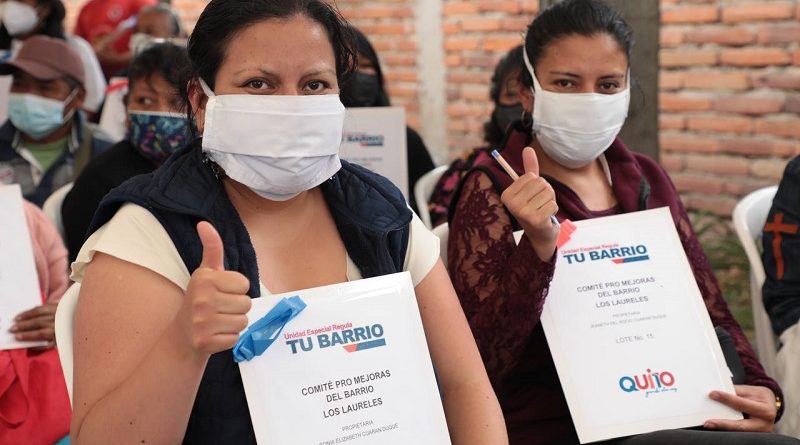 Obras y escrituras Pifo