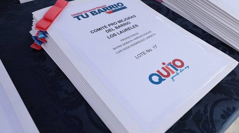 Obras y escrituras Pifo