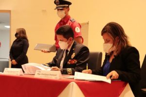 Firma de convenio AMC y CBQ