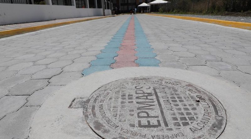Inauguración adoquinado e infraestructura Quitumbe