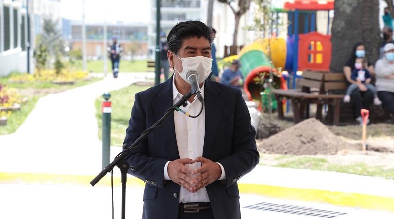 Inauguración adoquinado e infraestructura Quitumbe