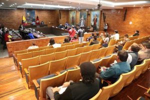 Mesas de trabajo gremios y colectivos sociales con alcalde