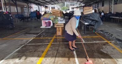 Mercado de Conocoto Libre al 100% de humo’