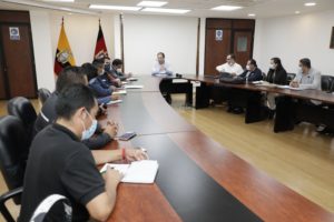 Mesas de trabajo El Inga y trabajadoras sexuales