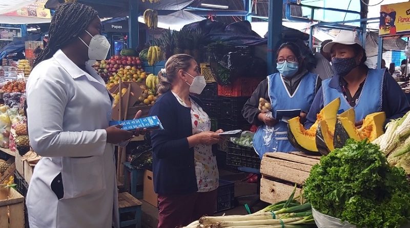 Brigadas de salud Mercado Chiriyacu