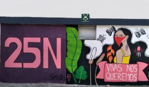 Mural UMSS y colectivo Semilla Muralista