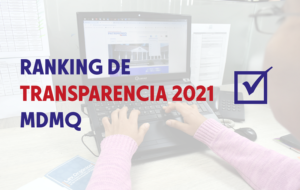 Ranking transparencia MDMQ 2021