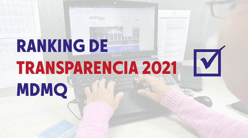 Ranking transparencia MDMQ 2021