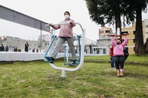 Inauguración parque Muyullacta