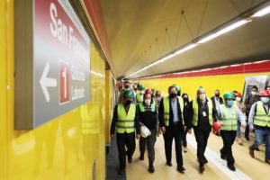 Municipio recibe parámetros técnicos del Metro