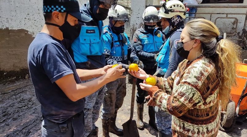 Agentes de control permanecen en zona cero