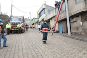 CBQ se desmoviliza en la zona cero