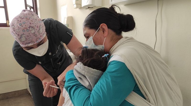 Vacunación niños, niñas y embarazadas