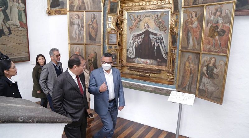 Alcalde y concejales visitan Museo del Carmen Alto