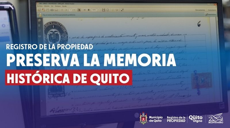 Archivo histórico Registro de la Propiedad